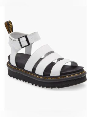 Dr. Martens Blaire White Sandal